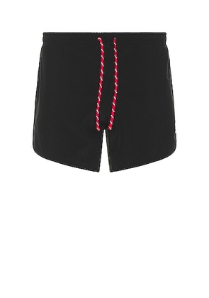 District Vision Spino 5 Training Short in Black - Black. Size XL (also in L, XL/1X).