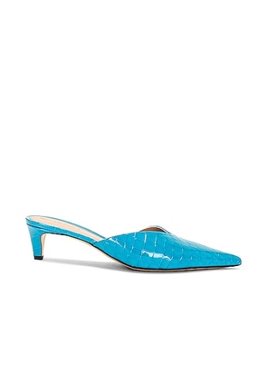 Bottega Veneta Punta Mule Pump in Pool - Blue. Size 37 (also in 36, 37.5, 38, 39.5).