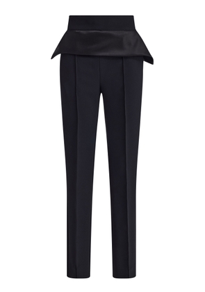 Maticevski Relate Satin-Trimmed Crepe Pants - Moda Operandi