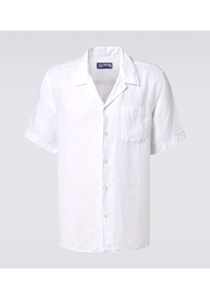 Vilebrequin Charli linen bowling shirt