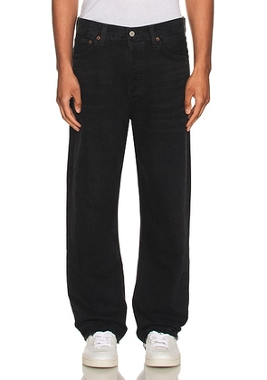 AGOLDE 90's Jeans in Tar - Black. Size 29 (also in 28, 33, 34).