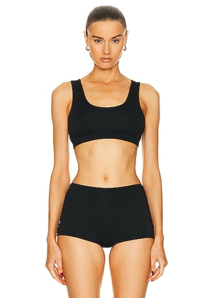 Eterne Sports Bra in Black - Black. Size XS (also in L, M, S, XL).