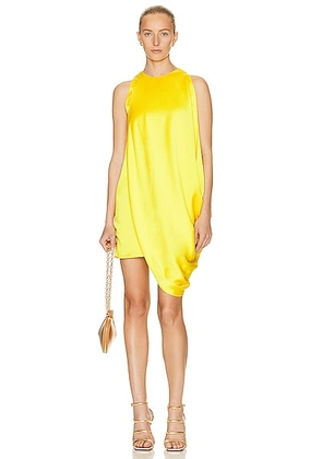 ALAÃA Cocktail Dress in Jaune - Yellow. Size 38 (also in 36, 40, 42).