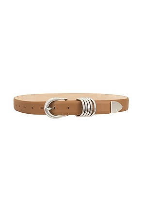 DEHANCHE Hollyhock Belt in Beige & Silver - Beige. Size XL (also in ).