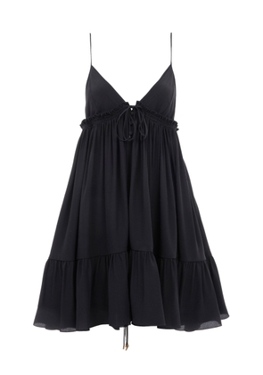 Chloé Organic Silk Crepe De Chine Mini Dress - Moda Operandi