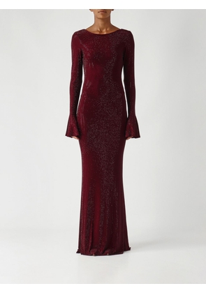 Dress TWENTY FOURHAITCH Woman color Plum