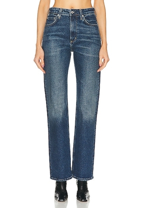 Citizens of Humanity Zurie Straight Leg Jeans in Garnish - Denim-Dark. Size 33 (also in 32).