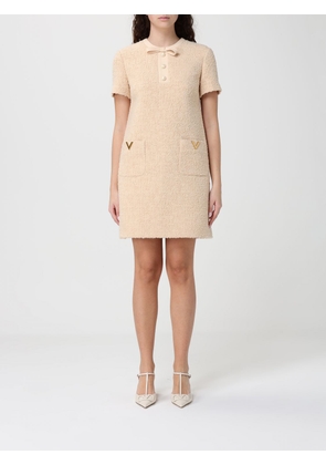 Dress VALENTINO Woman color Beige