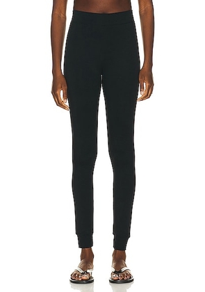 Eterne High Rise Legging in Black - Black. Size M (also in L, XL, XS).