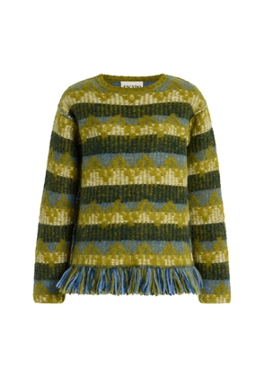 ESCVDO Salkantay Alpaca-Wool Sweater - Moda Operandi
