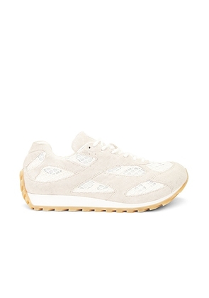 Bottega Veneta Orbit Sneaker in Sea Salt - Cream. Size 37 (also in 36, 40).