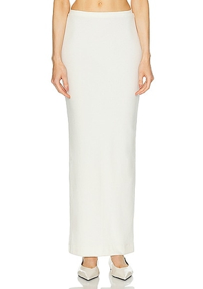 Eterne Emma Skirt in Cream - Cream. Size M (also in L, XL, XS).