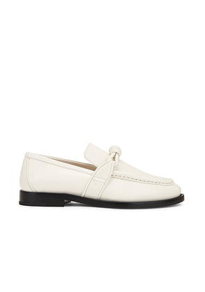 Bottega Veneta Astaire Flat Loafer in String - Cream. Size 36.5 (also in 36, 40).