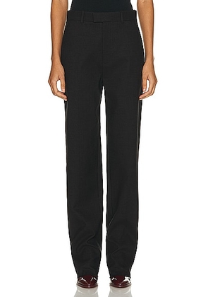 Bottega Veneta Tapered Pant in Fondant & Black - Black. Size 38 (also in 34, 40).
