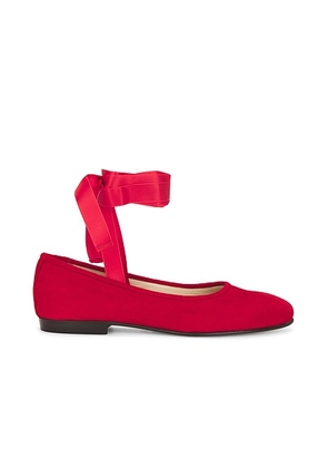 BODE Musette Flat in Chili - Red. Size 37 (also in 36, 38, 39, 40, 41).