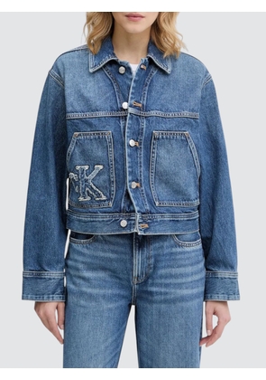 Jacket CALVIN KLEIN JEANS Woman color Denim