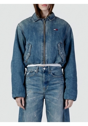 Jacket TOMMY JEANS Woman color Denim