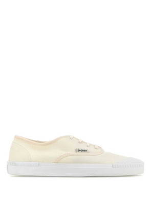 Saint Laurent Wes Canvas Low-Top Sneakers