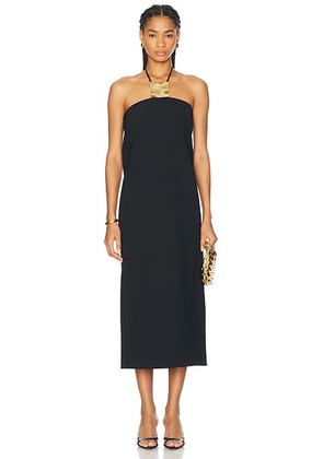 Alexis Sezane Midi Dress in Black - Black. Size S (also in M).