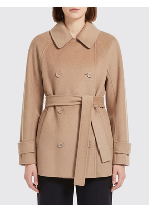 Coat 'S MAX MARA Woman color Hazel