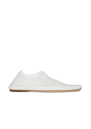 Christopher Esber Mesh Flat in White - White. Size 37 (also in 36, 38).