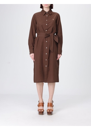 Dress POLO RALPH LAUREN Woman color Brown