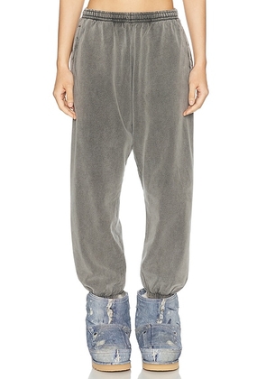 Acne Studios Pale Vintage Sweatpant in Faded Black - Black. Size M (also in L, S, XL).