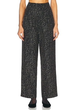 BODE Glitter Murray Trouser in Black - Black. Size 27 (also in 25, 28, 29).