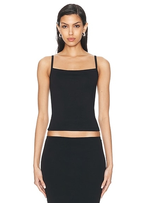 Eterne 90's Tank Top in Black - Black. Size M (also in L, S, XL, XS).