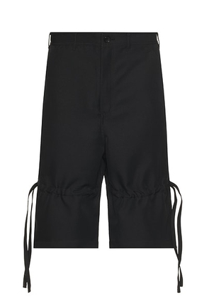 COMME des GARCONS SHIRT Shorts in Black - Black. Size XL/1X (also in M).