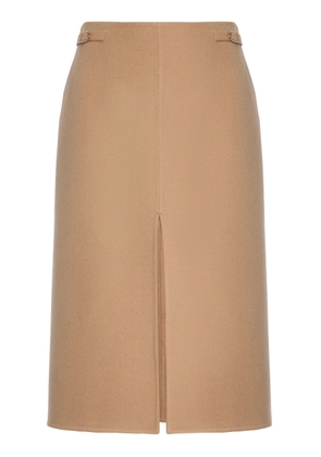 Gabriela Hearst Morelos Cashmere Midi Skirt - Moda Operandi