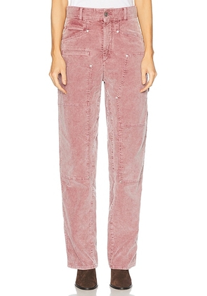 Isabel Marant Etoile Lois Pant in Rosewood - Rose. Size 40 (also in 34, 42).