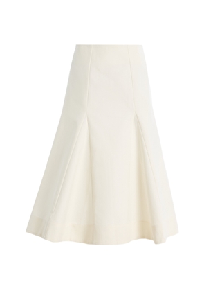 Róhe Sculptural Cotton Midi Skirt - Moda Operandi