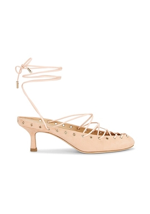Chloe Ghilies Sandal in Peachy Pink - Peach,Blush. Size 37 (also in 36, 38, 39).