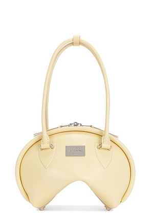 Acne Studios Bowlina Small Bag in Vanilla Yellow - Yellow. Size all.