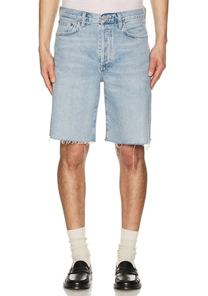 AGOLDE Anson Shorts in Force - Blue. Size 31 (also in 30, 33, 34, 36).