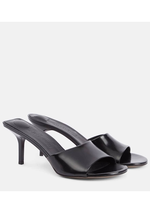 Jacquemus Cubisto leather mules