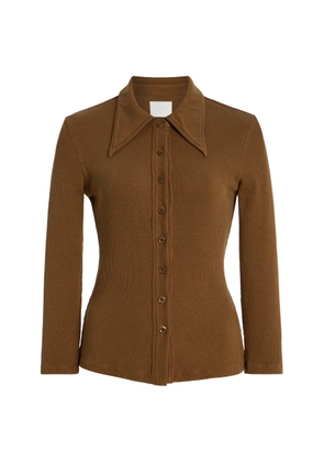 Citizens of Humanity x Bloom Farm Exclusive Gila Cotton Polo Shirt - Moda Operandi