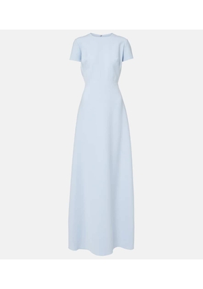 Carolina Herrera Bow-detail crepe gown