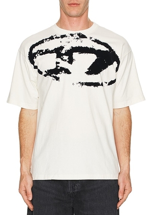 Diesel Box Tee in White - White. Size M (also in L, S, XL/1X, XXL/2X).