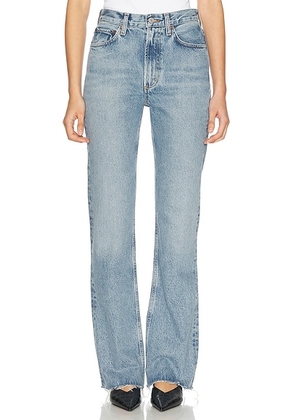 AGOLDE Leena Bootcut Jeans in Stage - Blue. Size 27 (also in 30, 31, 32, 33).