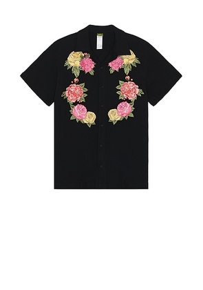 Agua Bendita Jack Shirt in Black - Black. Size S (also in M).