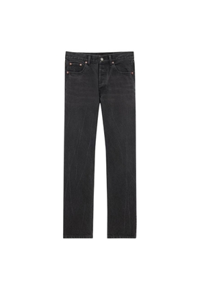 Saint Laurent Black Denim Loose-Fit Jeans