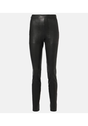 Polo Ralph Lauren Sandy leather leggings
