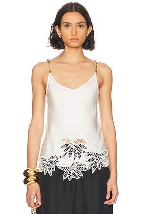 Diotima Bennett Camisole Top in Off-white - White. Size 2 (also in 4).