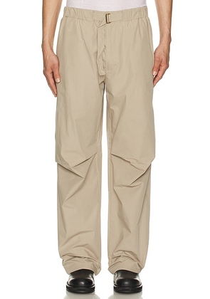DARKPARK Jordan Relax Fit Trouser in Beige - Nude. Size 48 (also in 46, 50, 52).