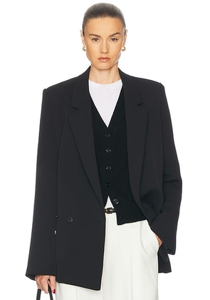 EAVES Alia Blazer in Black - Black. Size XS (also in L, M, S, XL, XXS).