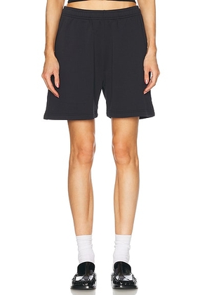 Acne Studios Forge Short in Black - Black. Size S (also in L).