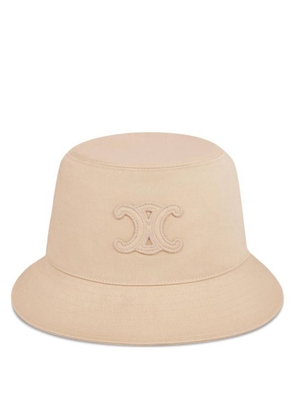 Celine Triomphe Bucket Hat In Cotton Gabardine
