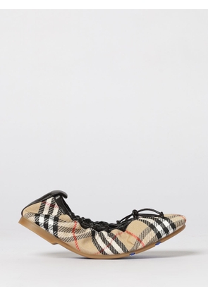 Ballet Flat BURBERRY Woman color Beige